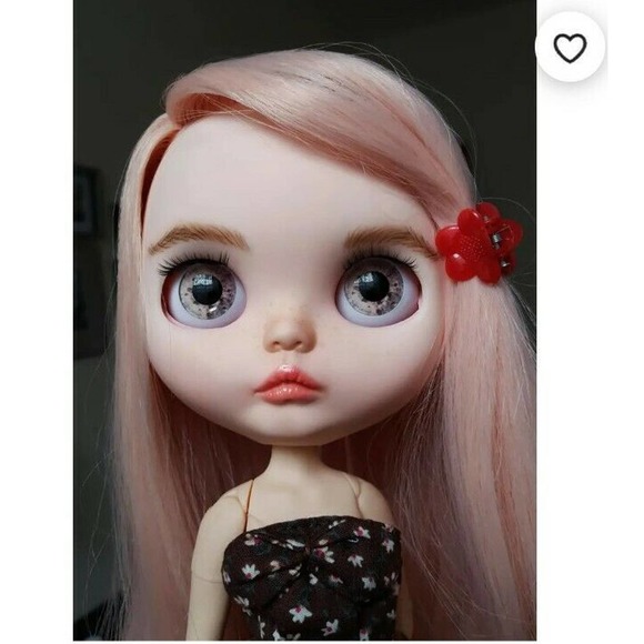 CUSTOM 12” BLYTHE DOLL TAFFY OOAK Bobbi by Victoria Fox Dolls - Picture 7 of 9